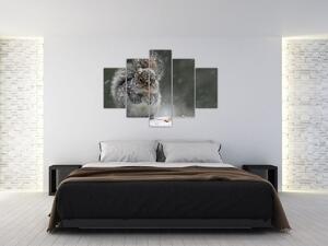 Slika - Vjeverica zimi (150x105 cm)