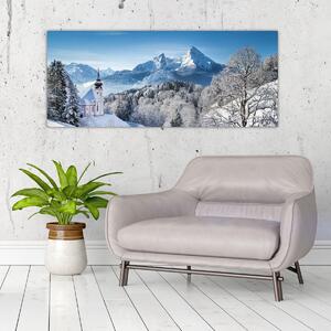 Slika - Snježni krajolik (120x50 cm)