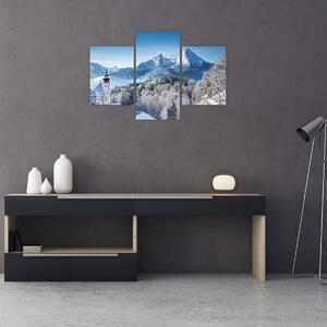 Slika - Snježni krajolik (90x60 cm)
