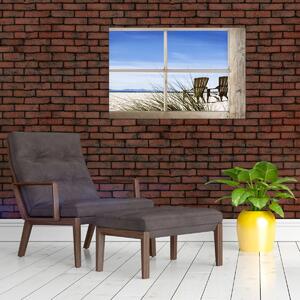 Slika - Pogled kroz prozor (90x60 cm)