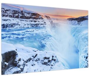 Slika - Ledeni slapovi (90x60 cm)