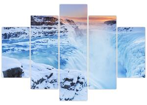 Slika - Ledeni slapovi (150x105 cm)