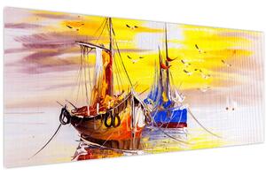 Slika - Slikani brodovi (120x50 cm)