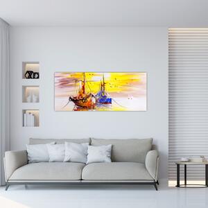 Slika - Slikani brodovi (120x50 cm)