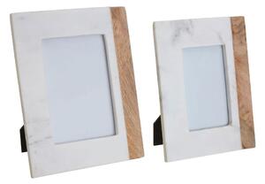 Bijeli/u prirodnoj boji kameni okvir 20x25 cm Sena – Premier Housewares