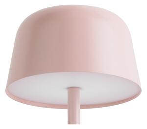 Svijetlo ružičasta LED stolna lampa (visina 28 cm) Brio – Leitmotiv