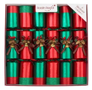Božićni praskavci u setu od 6 kom Ring O Bells Red - Robin Reed