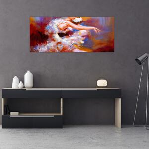 Slika - Balerina, slikano (120x50 cm)