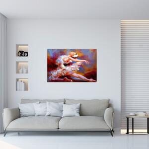 Slika - Balerina, slikano (90x60 cm)
