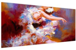 Slika - Balerina, slikano (120x50 cm)