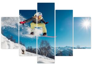 Slika - Snowboarder (150x105 cm)