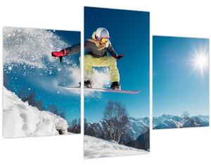 Slika - Snowboarder (90x60 cm)