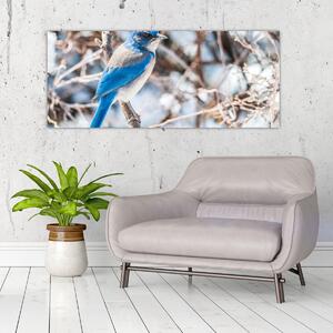 Slika - Zimska ptica (120x50 cm)