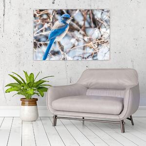 Slika - Zimska ptica (90x60 cm)