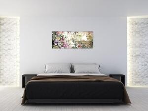 Slika - Dizajnersko cvijeće (120x50 cm)