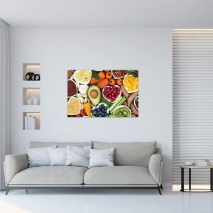 Slika - Zdrava hrana (90x60 cm)