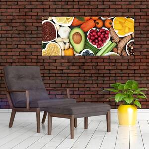 Slika - Zdrava hrana (120x50 cm)