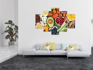 Slika - Zdrava hrana (150x105 cm)
