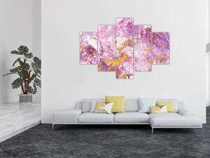 Slika - Ružičasta apstrakcija (150x105 cm)
