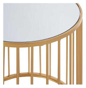 Okrugli pomoćni stolići u setu 2 kom sa staklenom pločom stola ø 45 cm Avantis – Premier Housewares