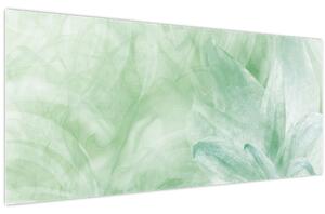 Slika - Zeleni cvijet (120x50 cm)