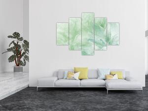 Slika - Zeleni cvijet (150x105 cm)
