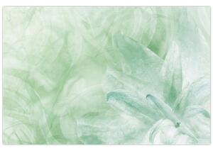 Slika - Zeleni cvijet (90x60 cm)