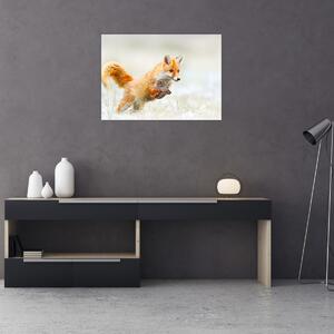 Slika - Lisica koja skače (70x50 cm)