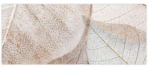 Slika - Bež lišće (120x50 cm)