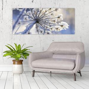 Slika - Smrznuti cvijet (120x50 cm)