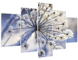Slika - Smrznuti cvijet (150x105 cm)