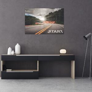 Slika - Početak ceste (90x60 cm)