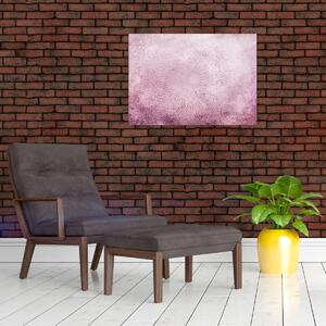 Slika - Mandala u ružičastom zidu (70x50 cm)