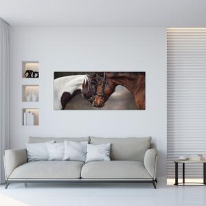 Slika - Zaljubljeni konji (120x50 cm)