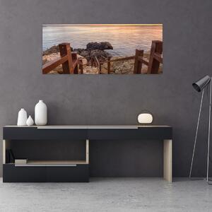 Slika - Silazak do mora (120x50 cm)