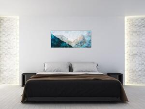 Slika - Crtež planina (120x50 cm)