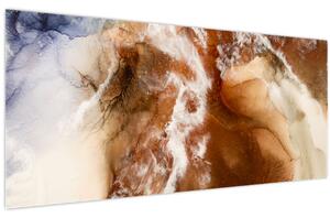 Slika - Mramorna apstrakcija (120x50 cm)