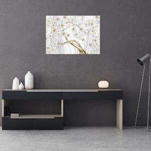 Slika - Drvo sa zlatnim dekorom (70x50 cm)
