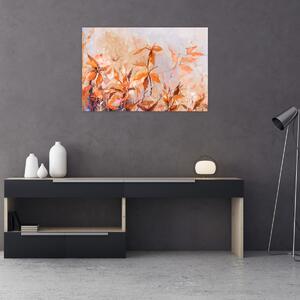 Slika - Slikano cvijeće (90x60 cm)