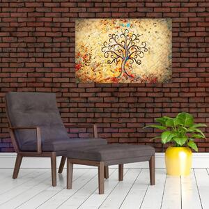 Slika - Mozaik drvo života (90x60 cm)