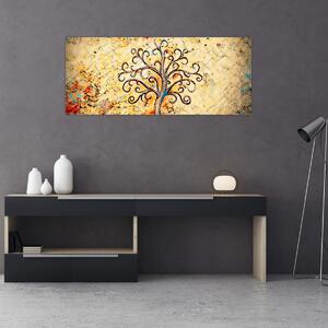 Slika - Mozaik drvo života (120x50 cm)