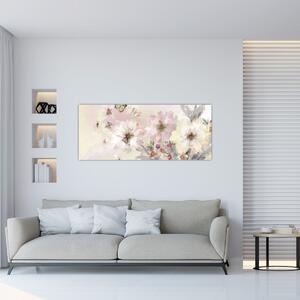Slika - Slikano cvijeće (120x50 cm)