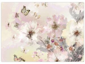 Slika - Slikano cvijeće (70x50 cm)