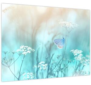 Slika - Leptirić u plavom (70x50 cm)