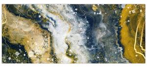 Slika - Zlatna apstrakcija (120x50 cm)