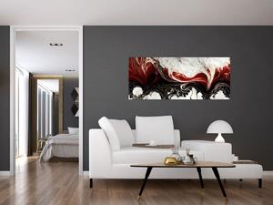 Slika - Mramorirana apstrakcija (120x50 cm)