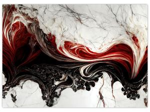 Slika - Mramorirana apstrakcija (70x50 cm)