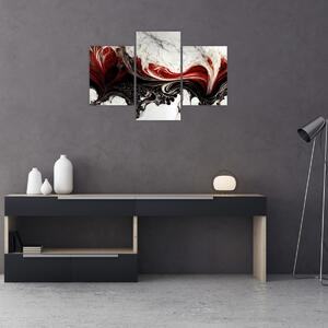 Slika - Mramorirana apstrakcija (90x60 cm)
