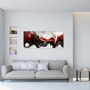Slika - Mramorirana apstrakcija (120x50 cm)