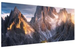 Slika - Planinska panorama (120x50 cm)